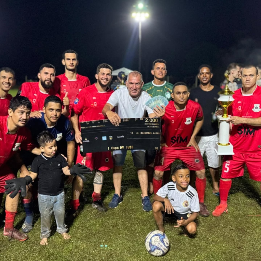 Primeira Copa MV FUTS 5 é Finalizada com Grande Sucesso no Campo Bola de Ouro