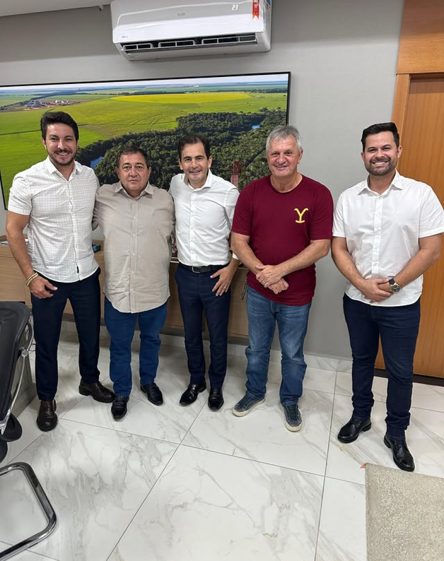 Prefeito Pascoal participa de reunião estratégica em Cuiabá para projetos de saúde regional